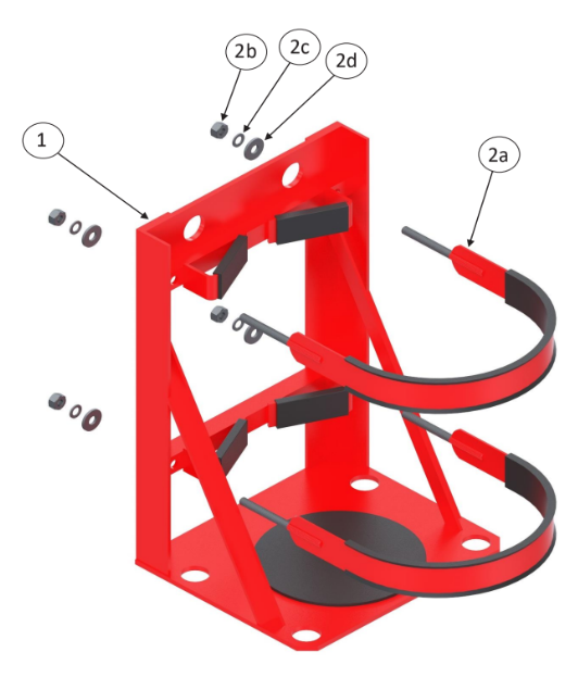 New Muster Cylinder Brackets New Muster Cylinder Brackets