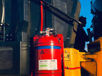 Muster Fire Suppression Cylinder with Extinguishing Agent