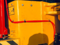 Landfill Compactor TANA 320 Fire Suppression using Muster
