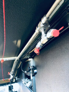 Landfill Compactor TANA 320 Fire Suppression using Muster
