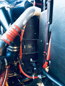 Landfill Compactor TANA 320 Fire Suppression using Muster