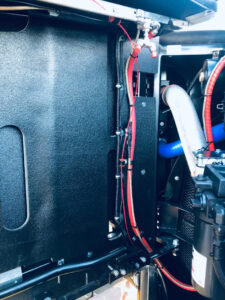 Landfill Compactor TANA 320 Fire Suppression using Muster