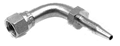 JIC908.6-90 90 7-16 reusable hose end 8.6mm