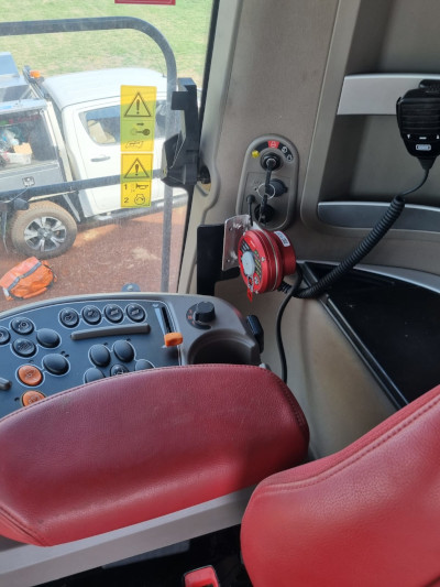 Harvester Operator Cabin Fire Suppression