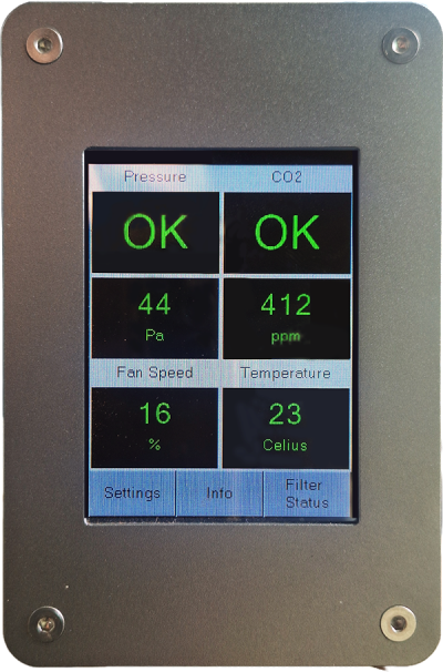 CleanCab Display Panel