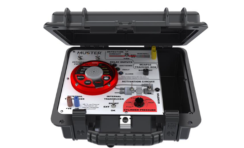 Training Box Muster Fire Protection