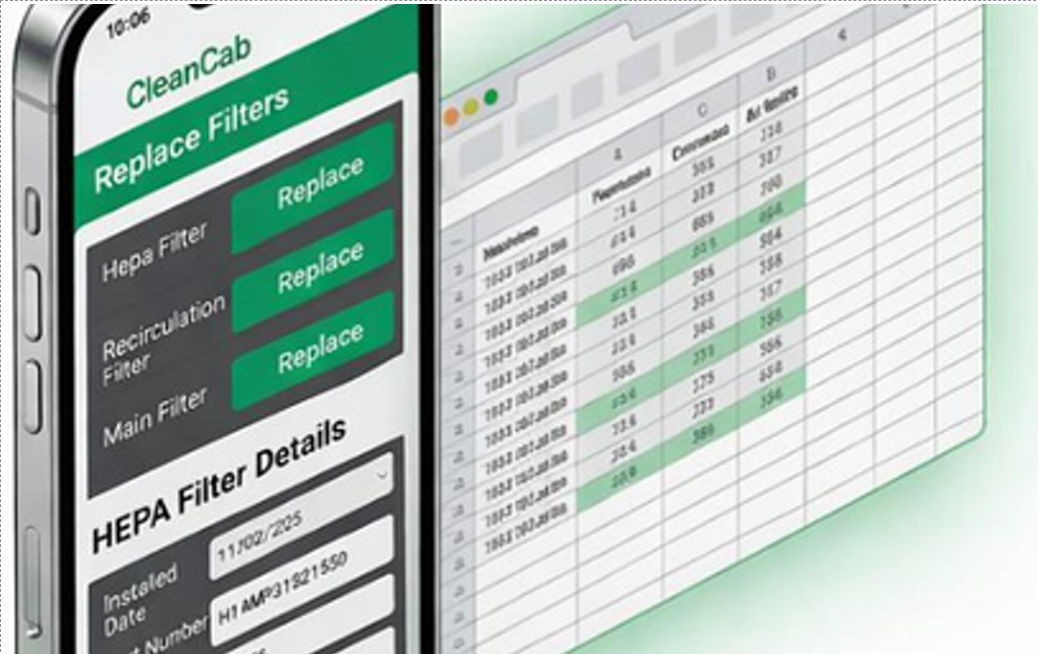 CleanCab App data logging CleanCab App data logging