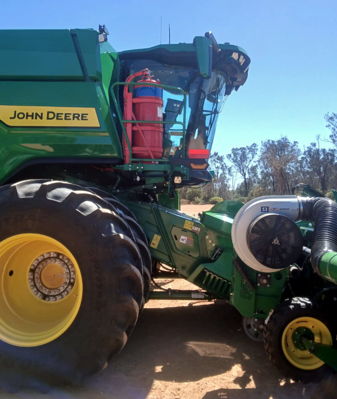 Combine Harvester Fire Suppression Installation 110litre Muster