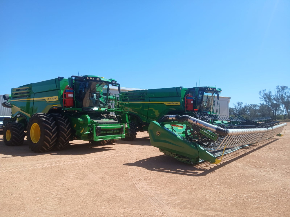Harvester Fire Protection Installation 2 by Amet Industries