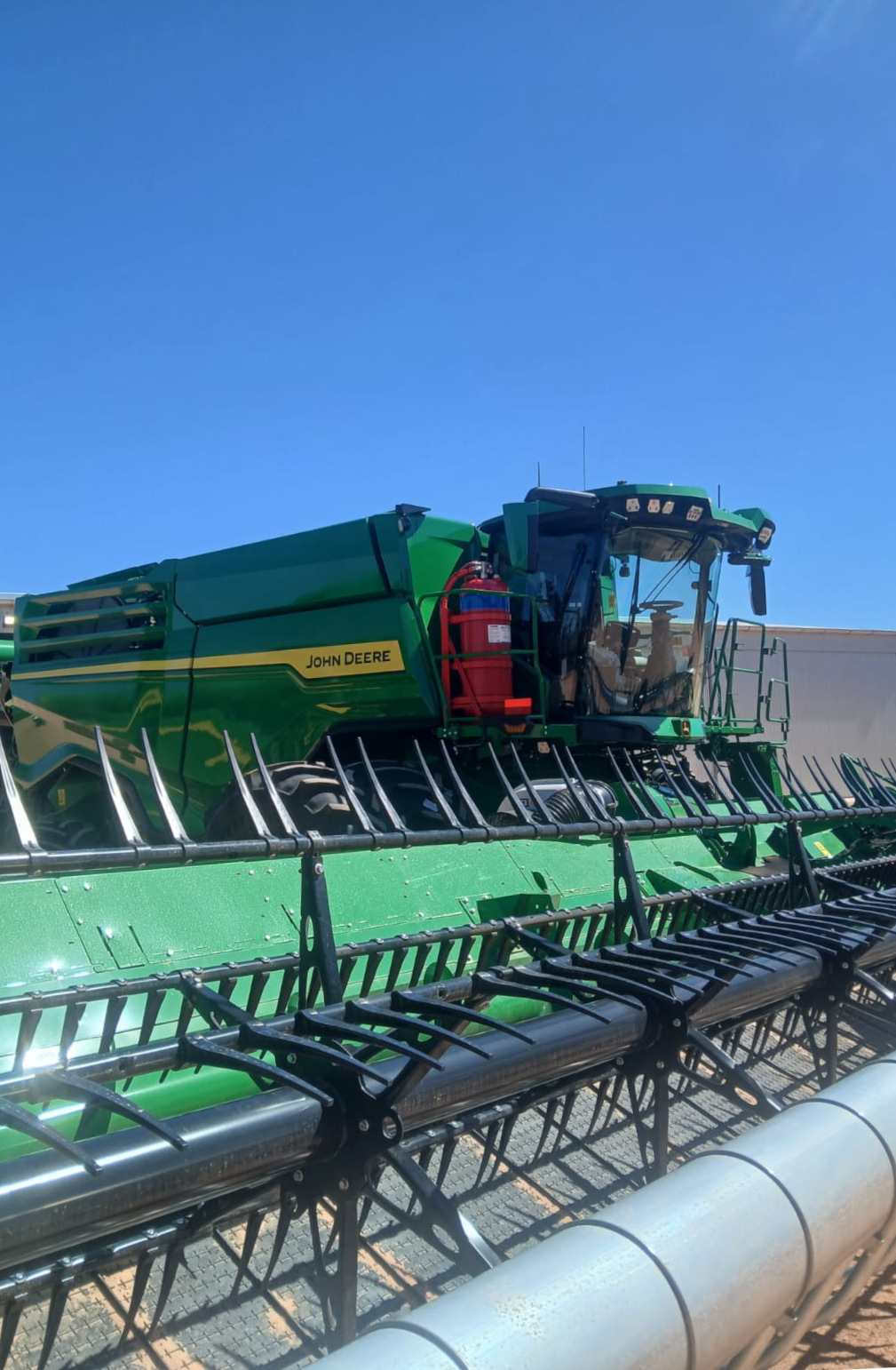 Harvester Fire Protection Installation 4 by Amet Industries
