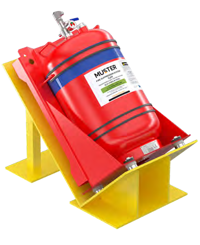 45 degree Mounted TUFF Transferrable Unit for Fire Fighting